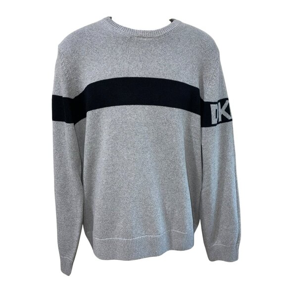 NWT DKNY Men’s Crewneck Sweater Size L Retail $90 - Picture 2 of 7